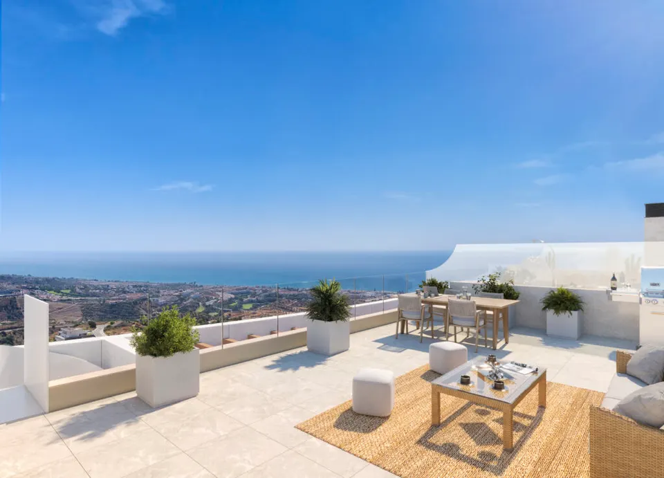 Apartamenty z tarasami w Rincón de la Victoria — zdjęcie