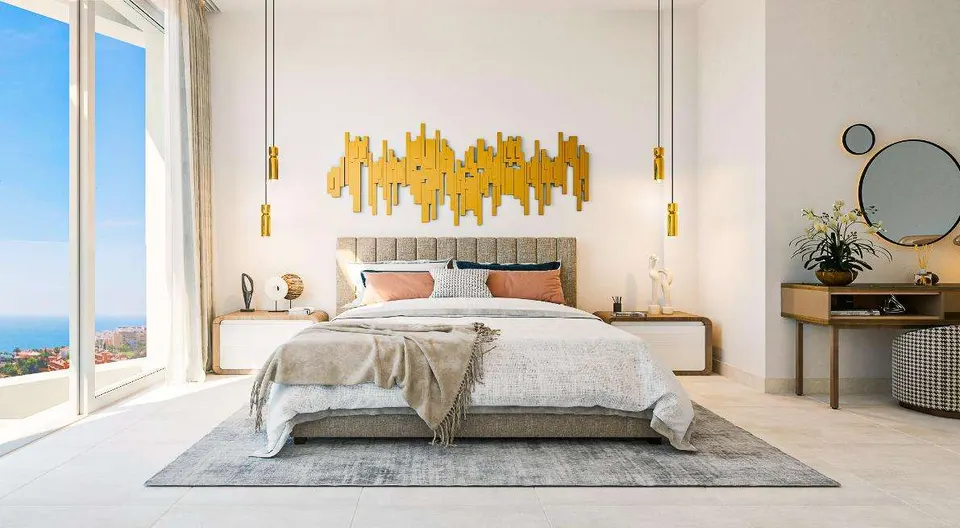 Penthouse z widokiem na morze w Mijas — zdjęcie