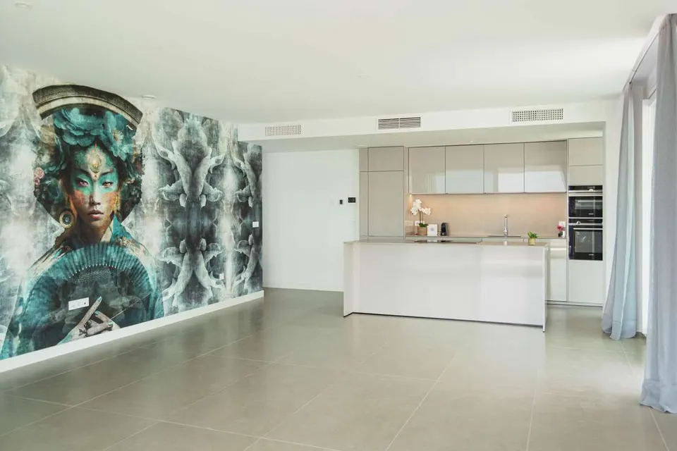 Apartament z widokiem na morze w Fuengiroli — zdjęcie