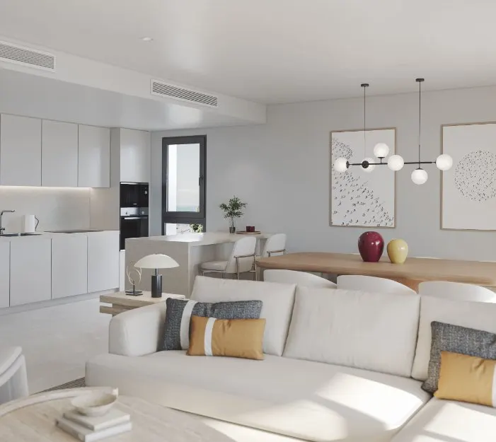 Apartamenty z basenami w Esteponie — zdjęcie
