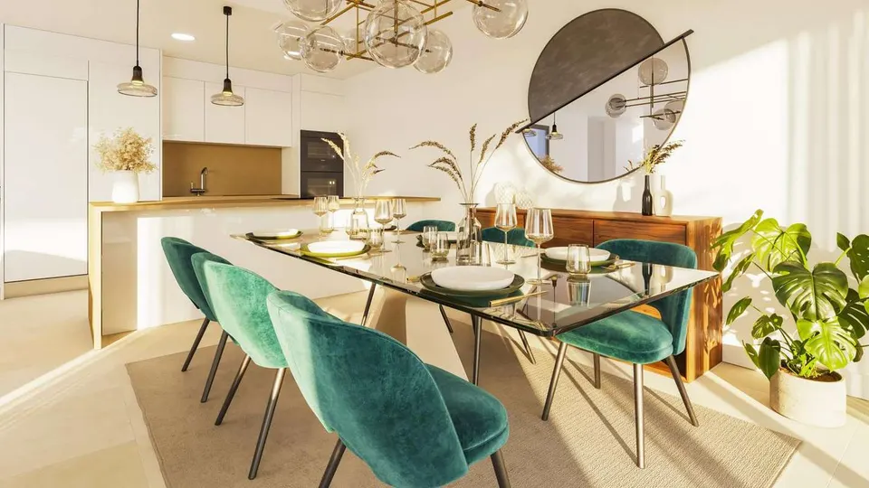 Penthouse z widokiem na morze w Esteponie — zdjęcie