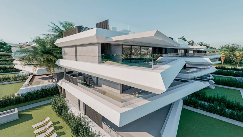 Apartamenty przy polu golfowym w Esteponie — zdjęcie