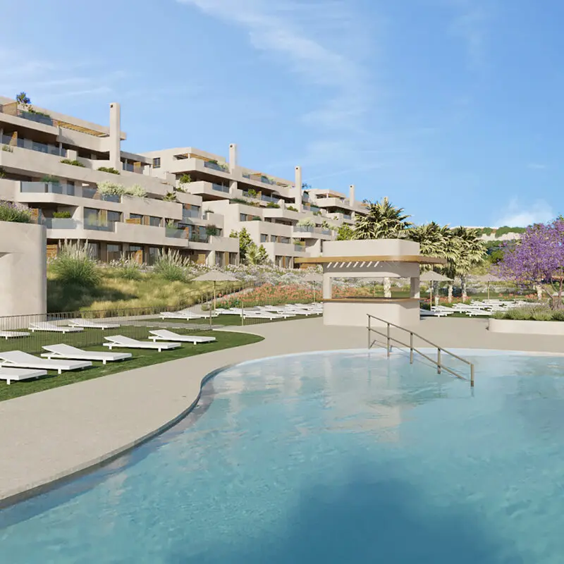 Apartamenty z basenem w San Roque