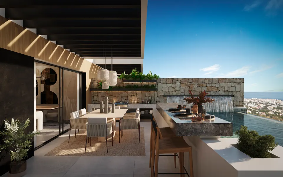 Apartamenty z basenem w Benalmádena — zdjęcie