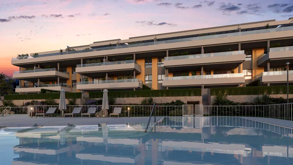 Apartamenty z tarasami w Torremolinos — zdjęcie