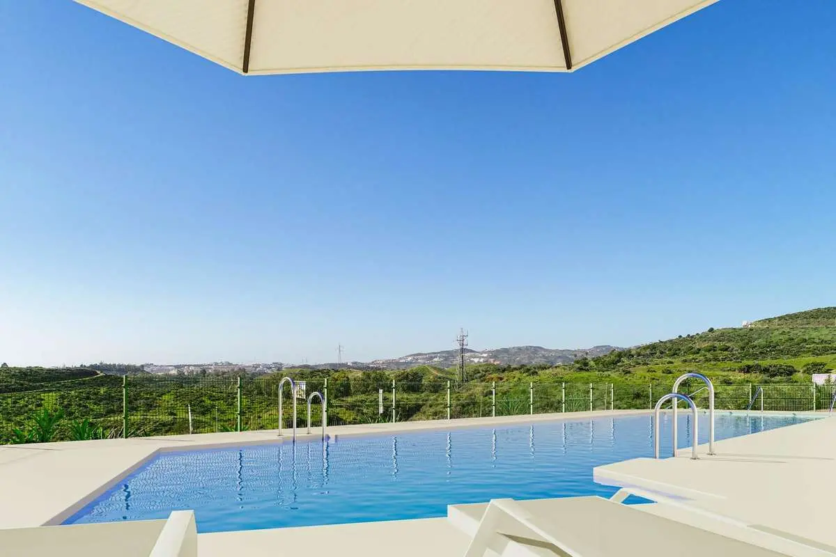 Penthouse z widokiem na morze w Mijas