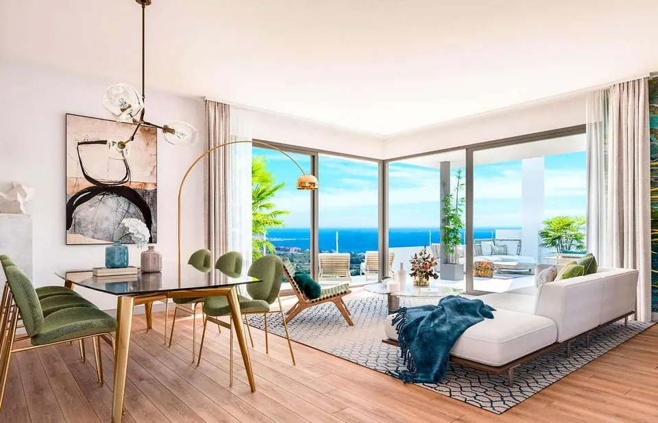 Apartament z prywatnym ogrodem w Esteponie — zdjęcie
