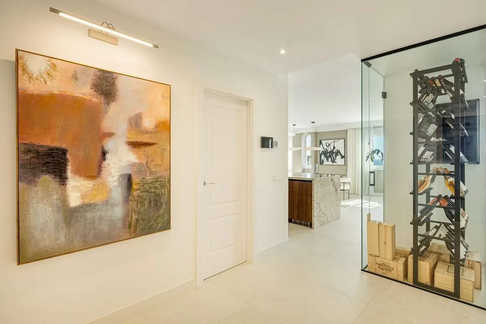 Penthouse z widokiem na morze w Marbelli — zdjęcie