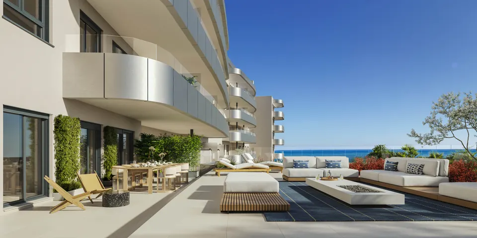 Apartamenty z widokiem na morze w Torremolinos — zdjęcie
