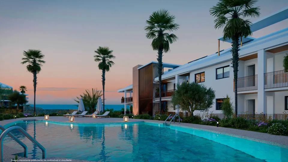 Apartamenty z basenem w Benalmádena Pueblo — zdjęcie