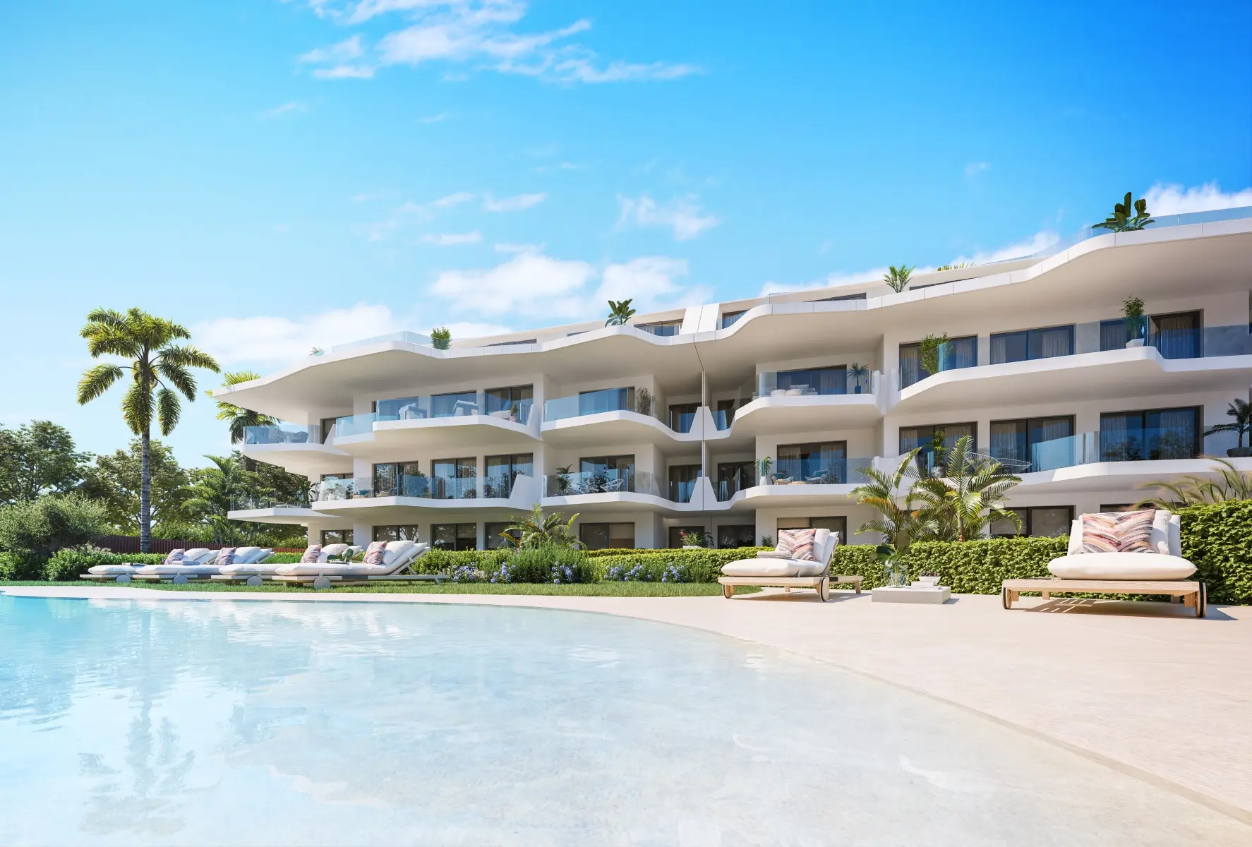 Apartamenty harmonia w Benalmádena Pueblo