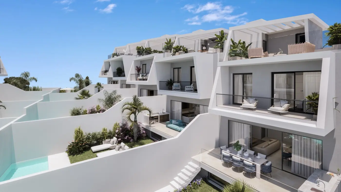 Apartamenty z prywatnym basenem w Esteponie