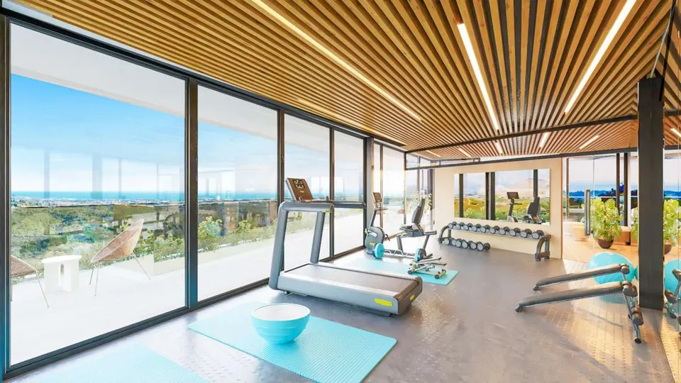 Penthouse z prywatnym basenem w Benahavís — zdjęcie