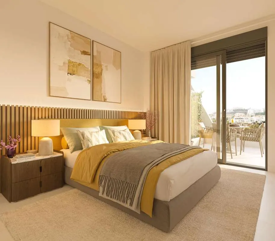 Penthouse z widokiem na morze w Mijas — zdjęcie