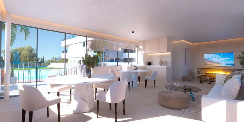Apartament z widokiem na morze w Marbelli — zdjęcie