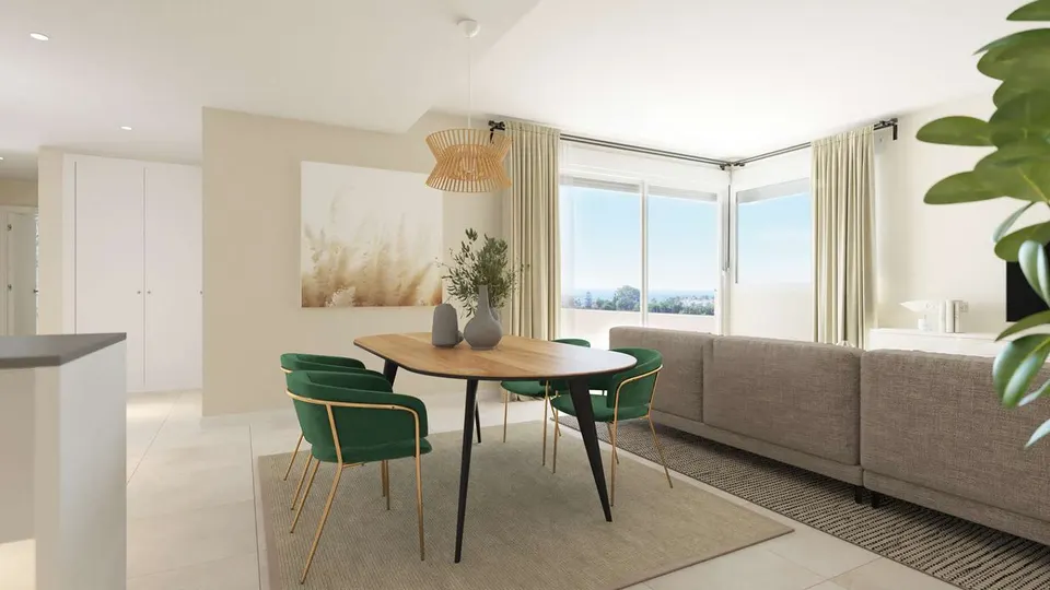 Penthouse z prywatnym ogrodem w Esteponie — zdjęcie