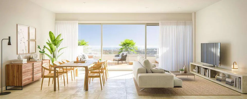 Penthouse z tarasem w Esteponie — zdjęcie