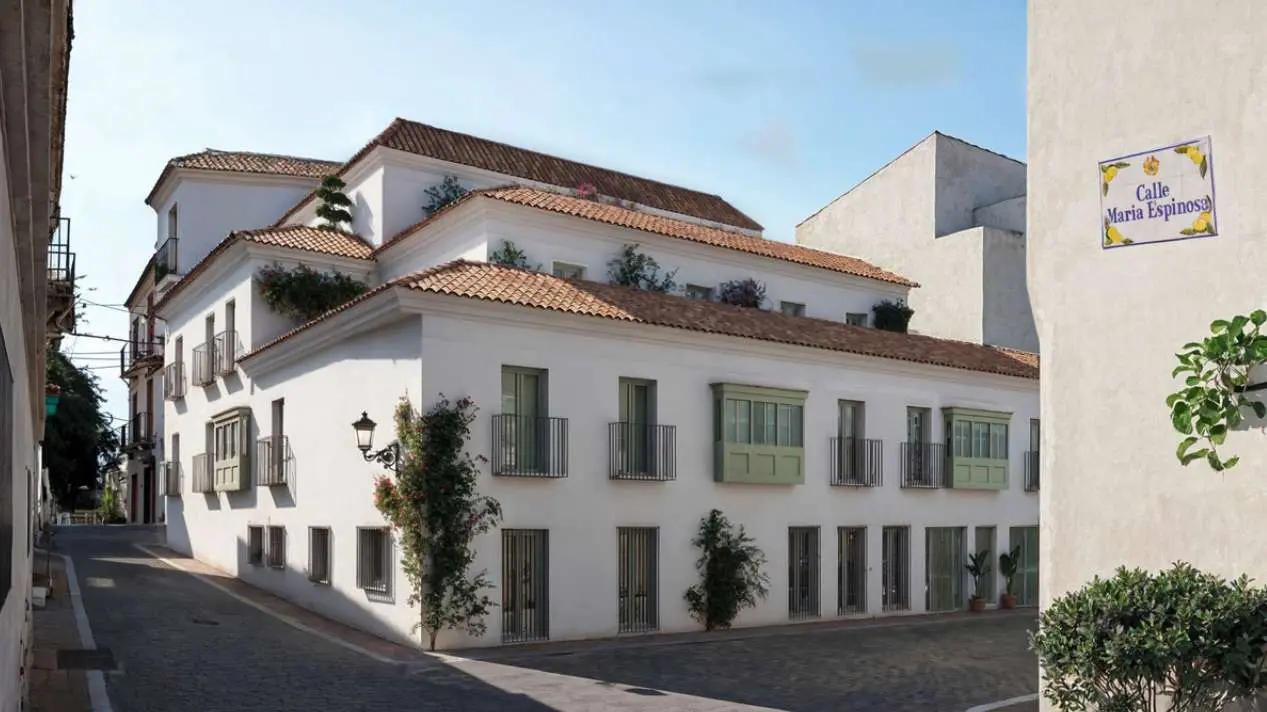 Apartamenty z luksusowymi domami w Esteponie