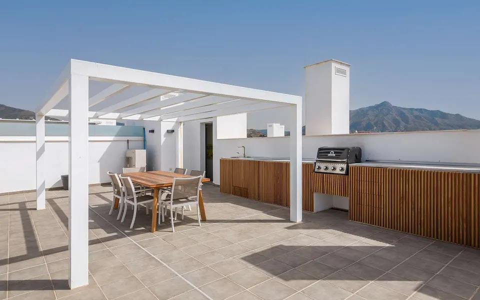 Penthouse z tarasem w Marbelli — zdjęcie