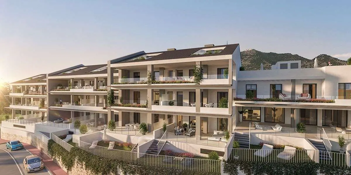 Domy szeregowe z widokiem na morze w Benalmádenie – Domy szeregowe, Benalmádena