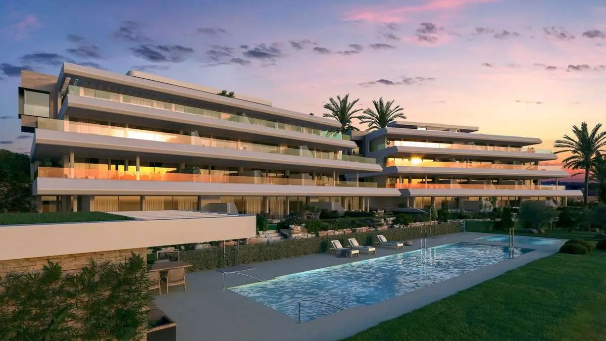 Apartament z widokiem na morze w Esteponie
