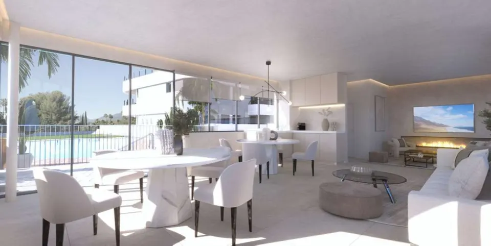 Apartament z widokiem na morze w Marbelli — zdjęcie