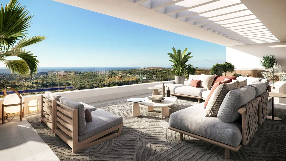 Apartamenty z prywatnym basenem w Casares — zdjęcie