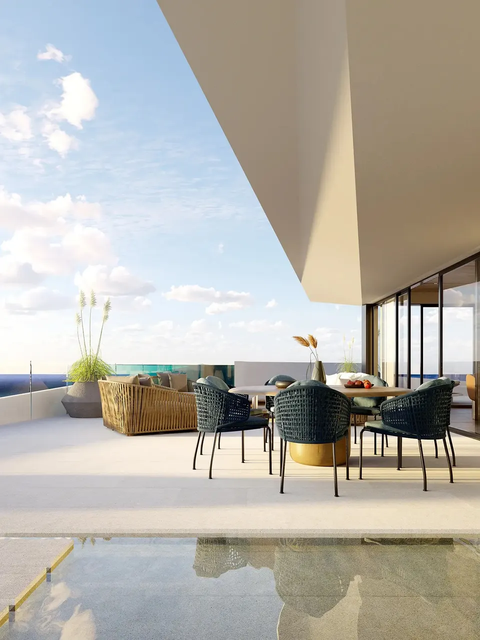 Apartamenty z widokiem na morze w Benalmádena Pueblo — zdjęcie