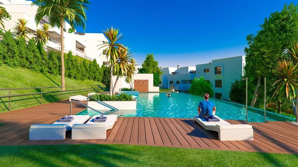 Apartament z tarasami w Casares — zdjęcie