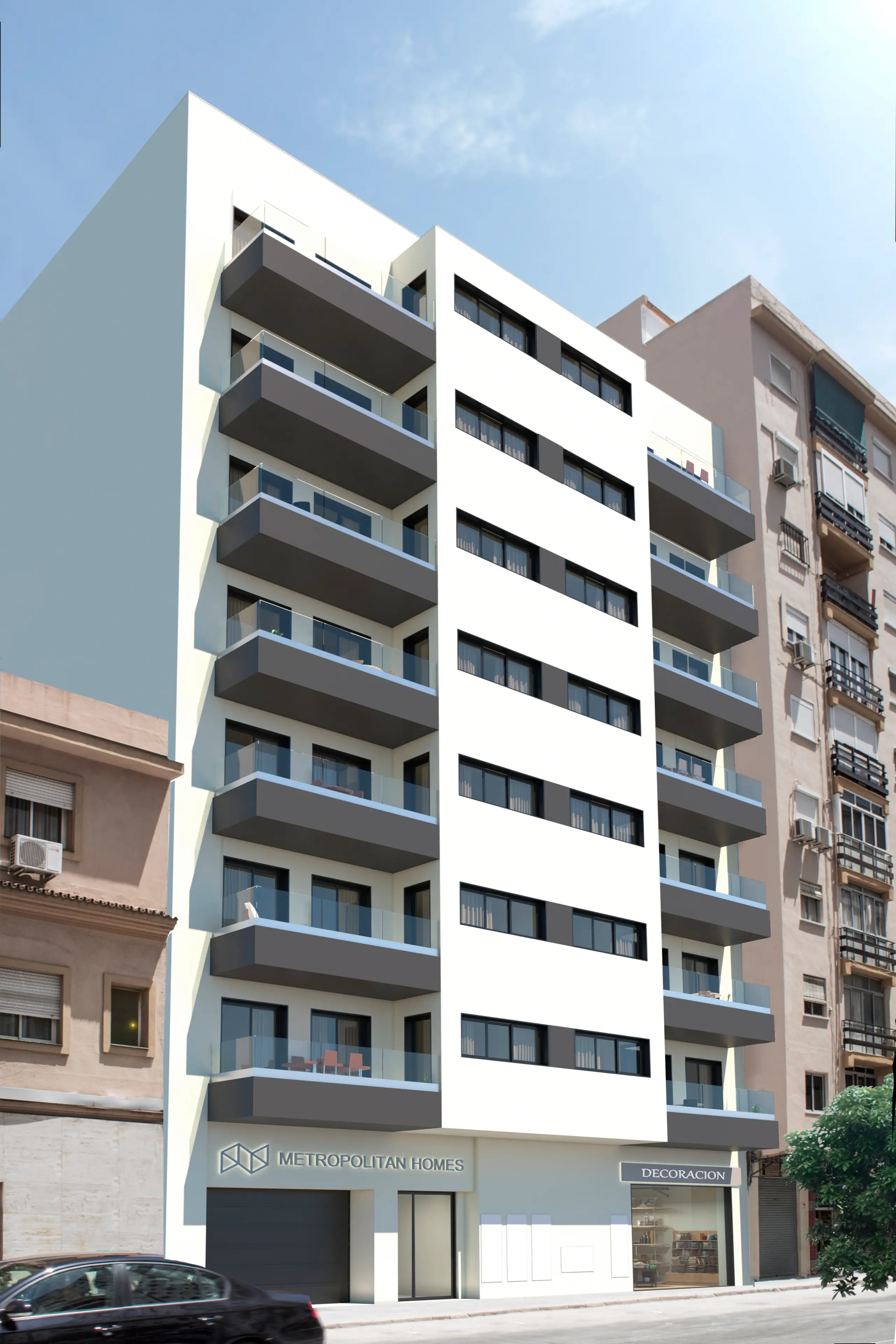 Apartamenty z basenem w Maladze