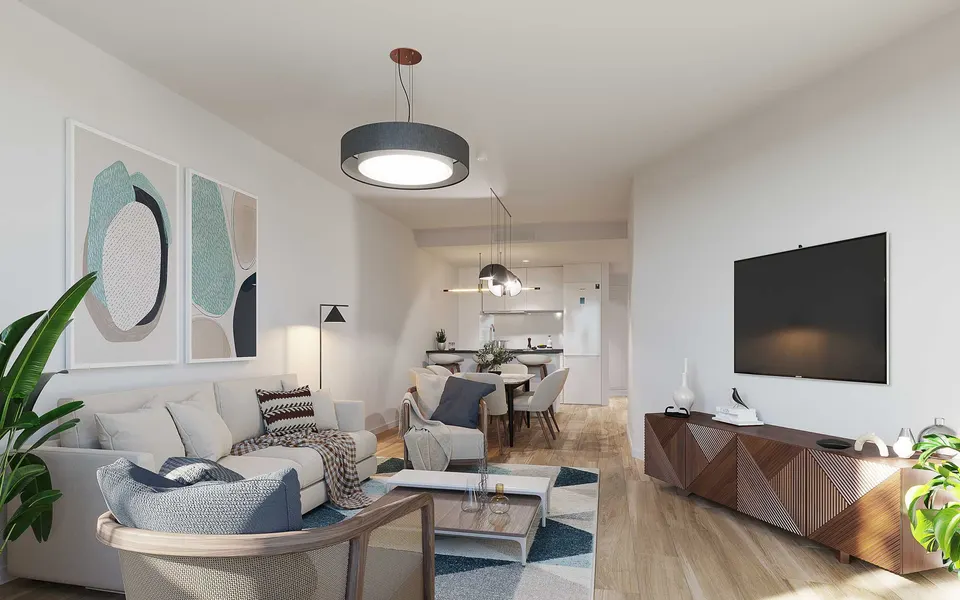 Apartamenty z tarasami w Mijas — zdjęcie
