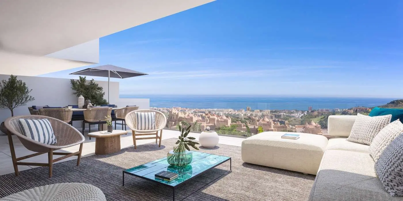 Penthouse z widokiem na morze w Manilvie