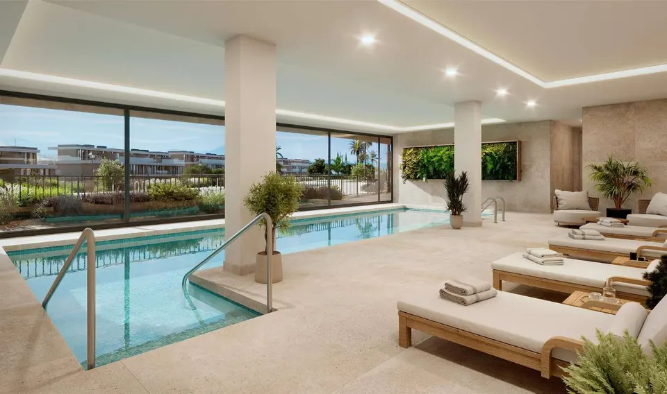 Penthouse blisko morza w Esteponie — zdjęcie