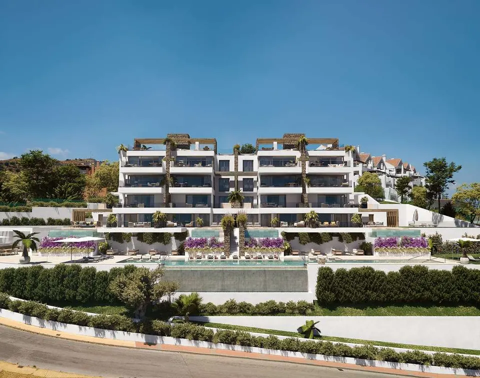 Apartament z widokiem na morze w Mijas — zdjęcie