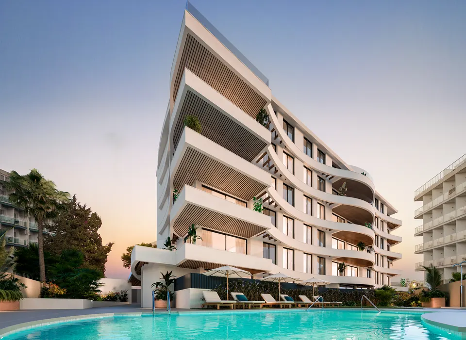 Apartamenty z plażami w Benalmádena — zdjęcie
