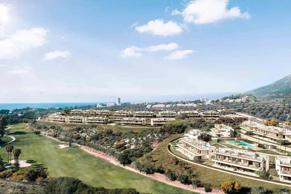 Apartament przy polu golfowym w Marbelli — zdjęcie