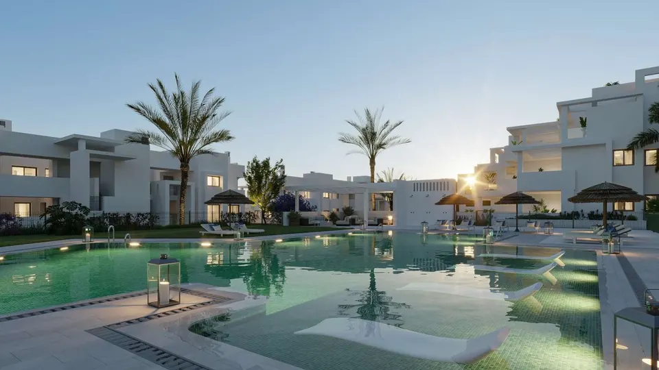 Penthouse blisko plaży w Esteponie — zdjęcie