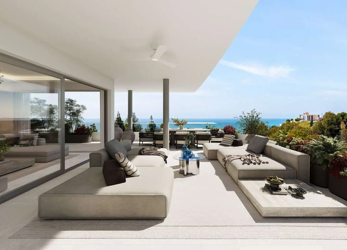 Penthouse blisko morza w Benalmádena