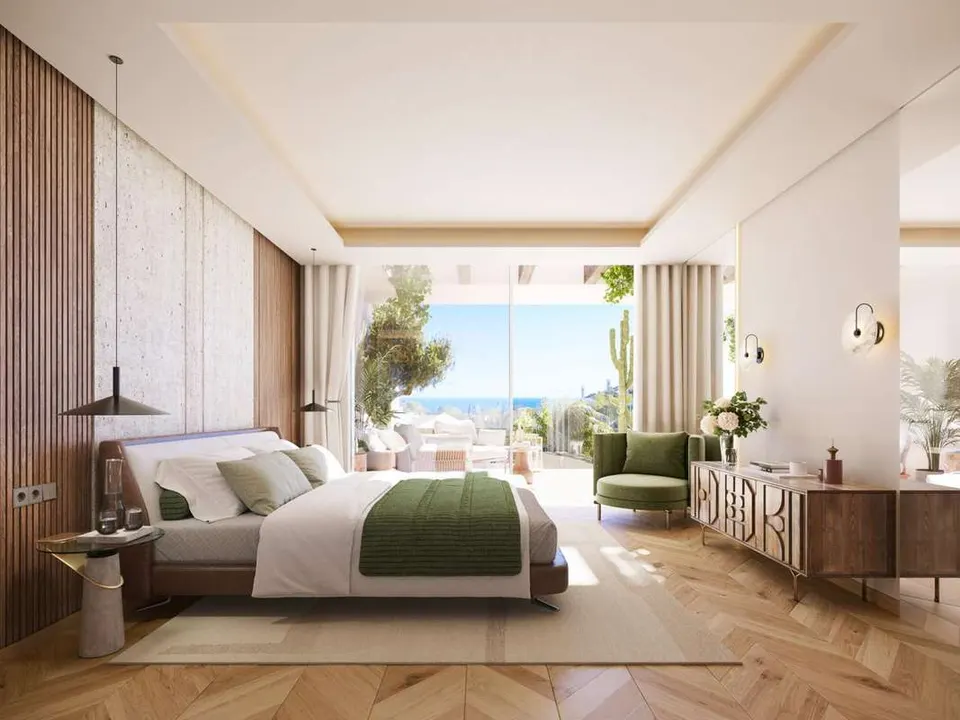 Penthouse z prywatnym basenem w Marbelli — zdjęcie