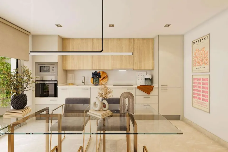 Penthouse z widokiem na morze w Mijas — zdjęcie
