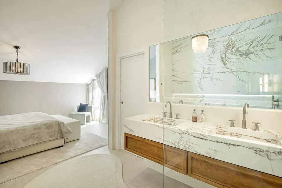 Penthouse z widokiem na morze w Marbelli — zdjęcie