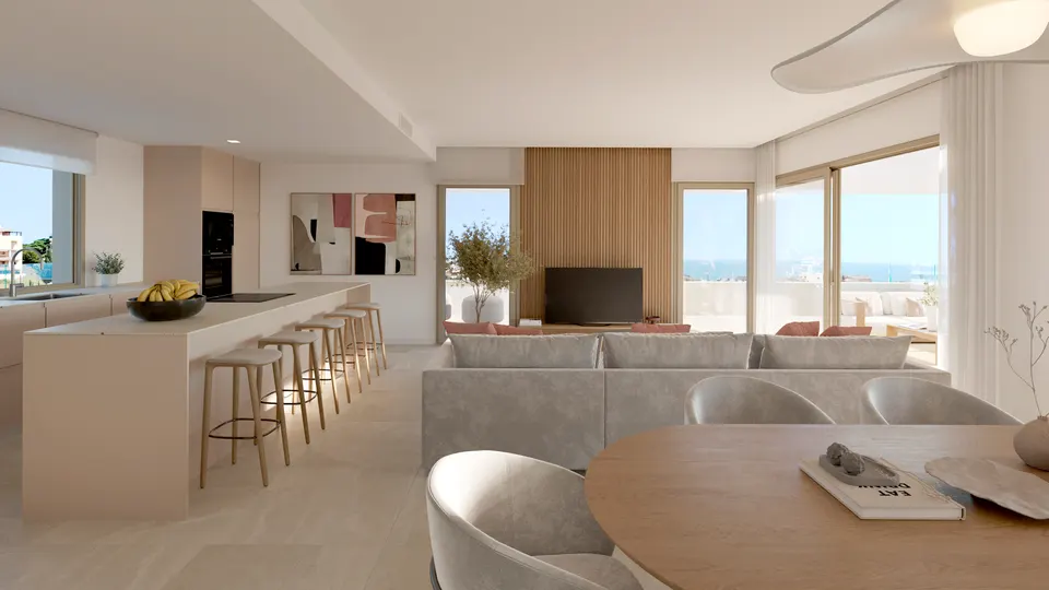 Apartamenty blisko plaży w Riviera del Sol — zdjęcie
