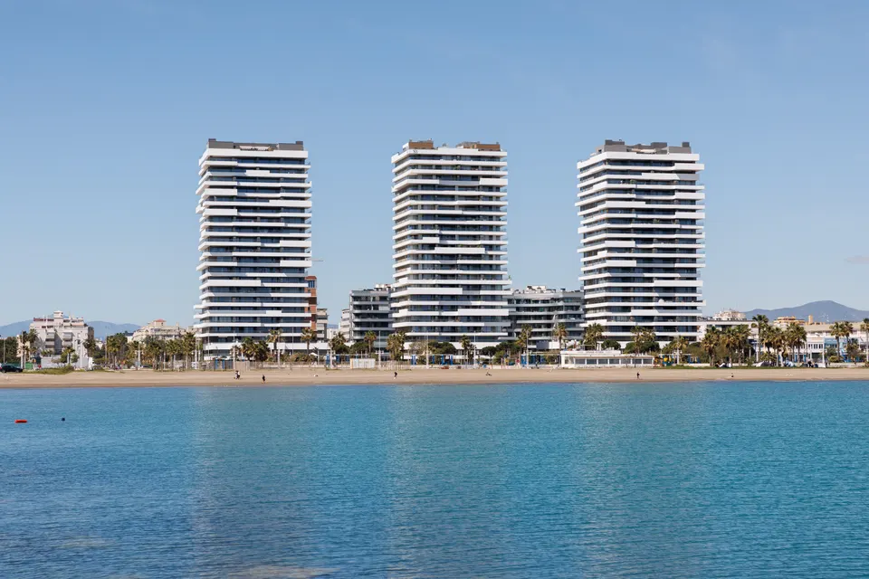 Apartamenty przy plaży w Maladze — zdjęcie