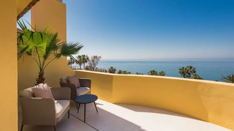 Nieruchomość z widokiem na morze w Marbelli — zdjęcie