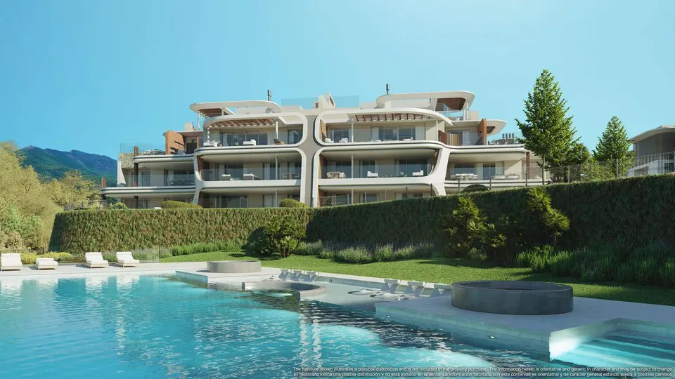 Penthouse z widokiem na morze w Benahavís — zdjęcie