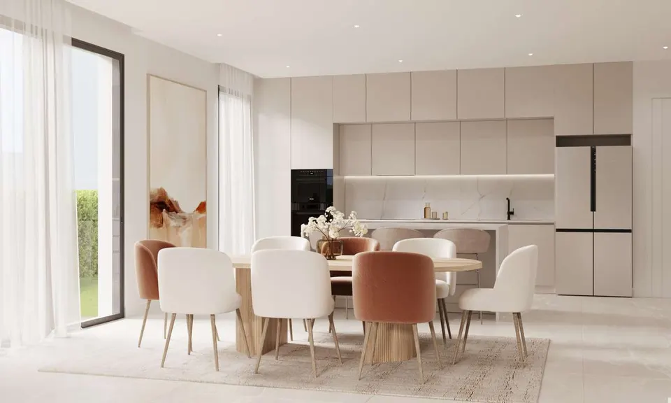 Apartament z widokiem na morze w Esteponie — zdjęcie