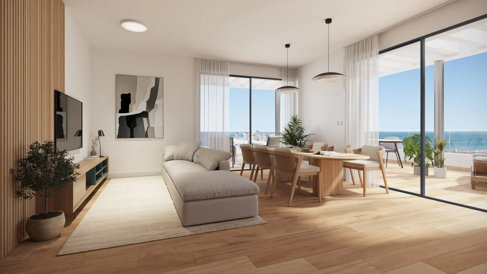 Apartamenty blisko morza w Rincón de la Victoria