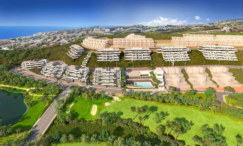 Penthouse z tarasem w Mijas — zdjęcie