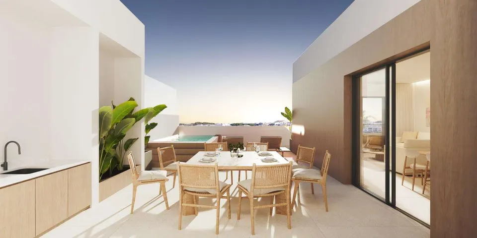 Penthouse z parkingiem w Marbelli — zdjęcie