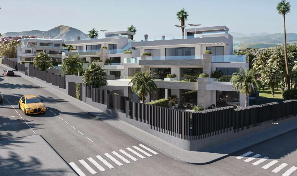 Apartamenty z basenem w Esteponie — zdjęcie